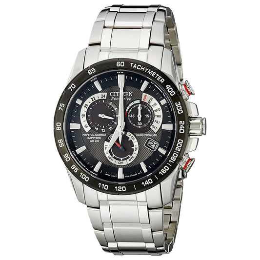 Front view of Citizen Eco-Drive Men's Solar Powered Quartz Eco-Drive Watch AT4008-51E