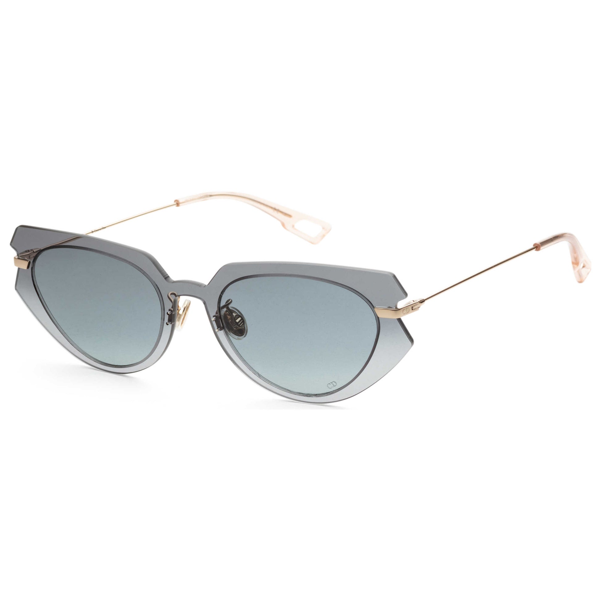 Front view of Christian Dior Attitude Women's Sunglasses ATTITUDE2S-02M0-1I