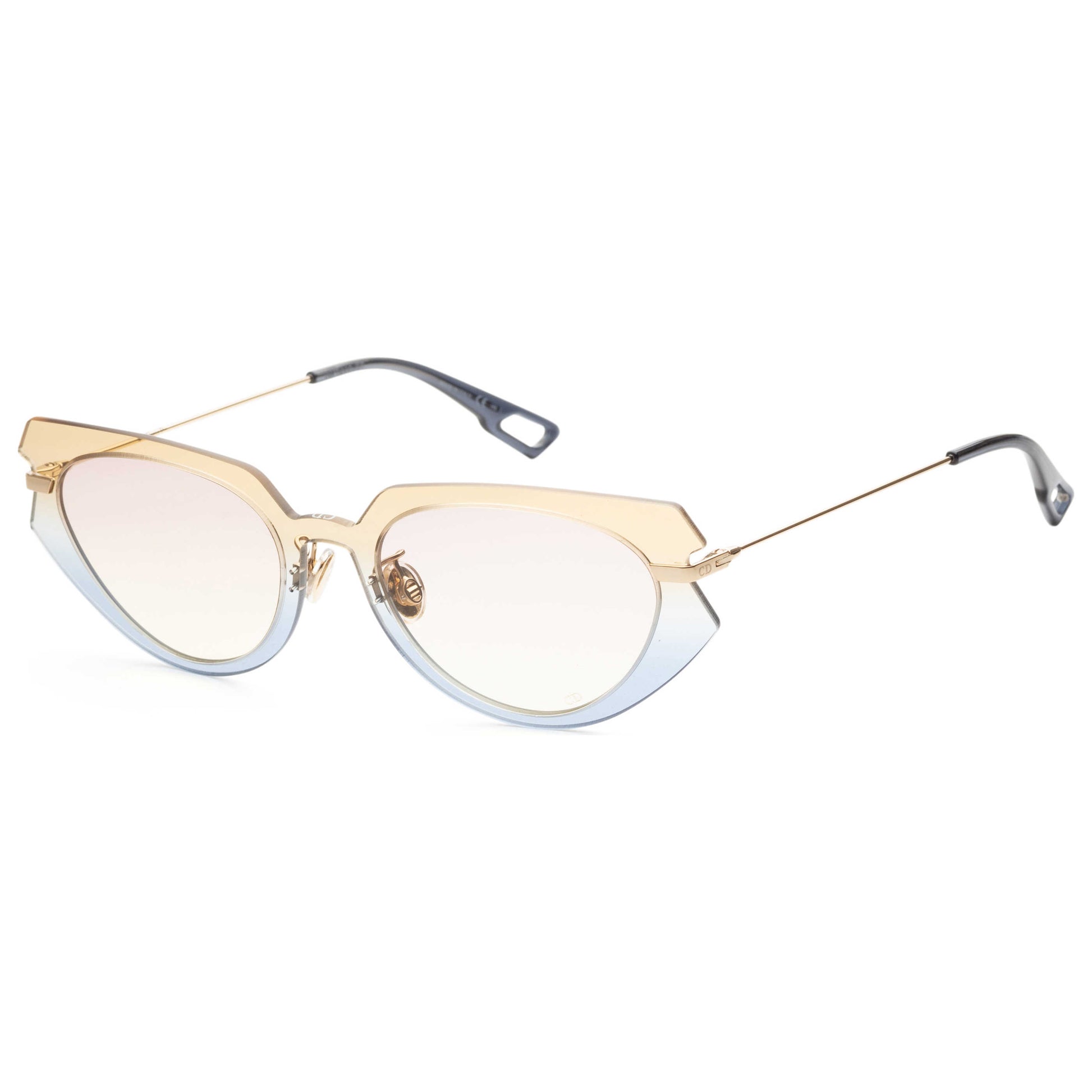 Front view of Christian Dior Attitude Women's Sunglasses ATTITUDE2S-03LG-VC