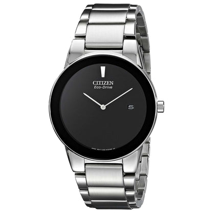 Front view of Citizen Axiom Men's Solar Powered Quartz Eco-Drive Watch AU1060-51E