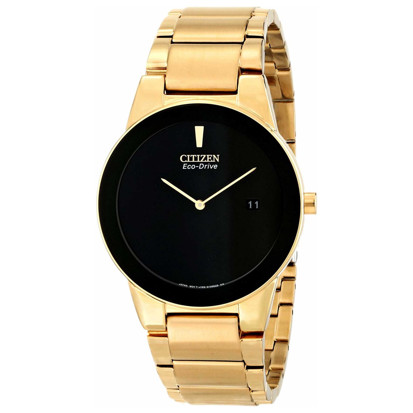 Front view of Citizen Axiom Men's Solar Powered Quartz Eco-Drive Watch AU1062-56E