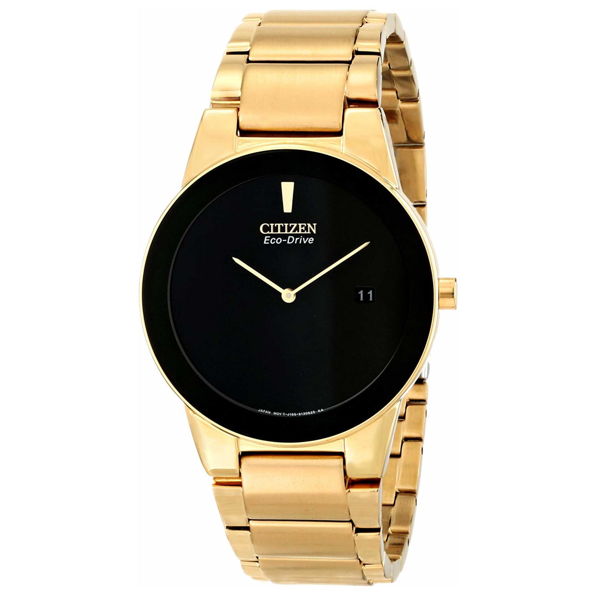 Front view of Citizen Axiom Men's Solar Powered Quartz Eco-Drive Watch AU1062-56E