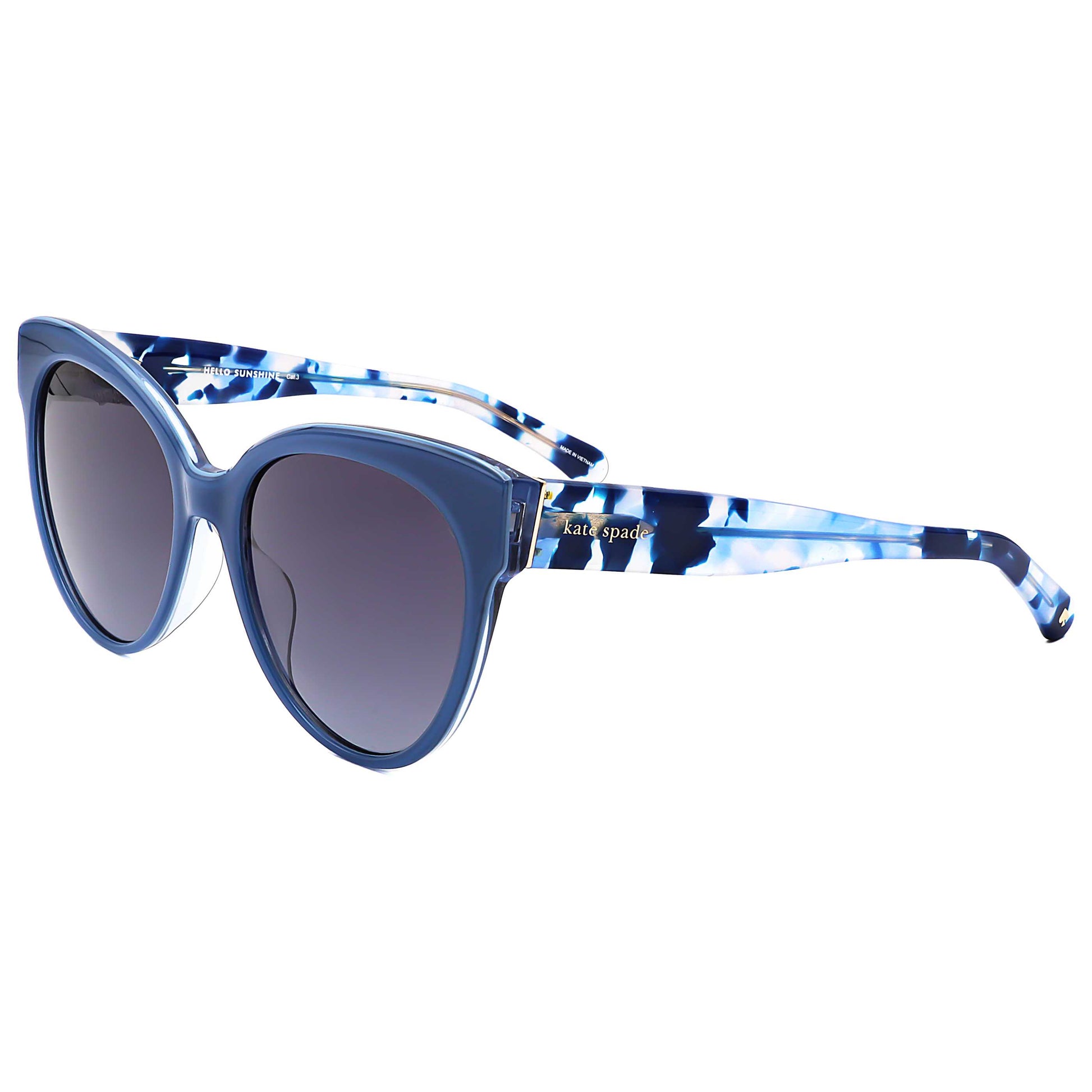 Front view of Kate Spade Women's Sunglasses AUBRIELLA-G-S-PJP-55