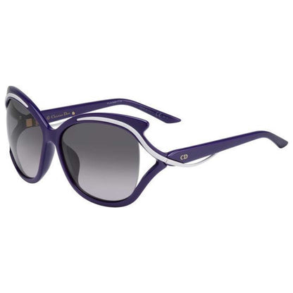 Front view of Christian Dior Audacieuse Women's Sunglasses AUDAC2S-9OF-EU