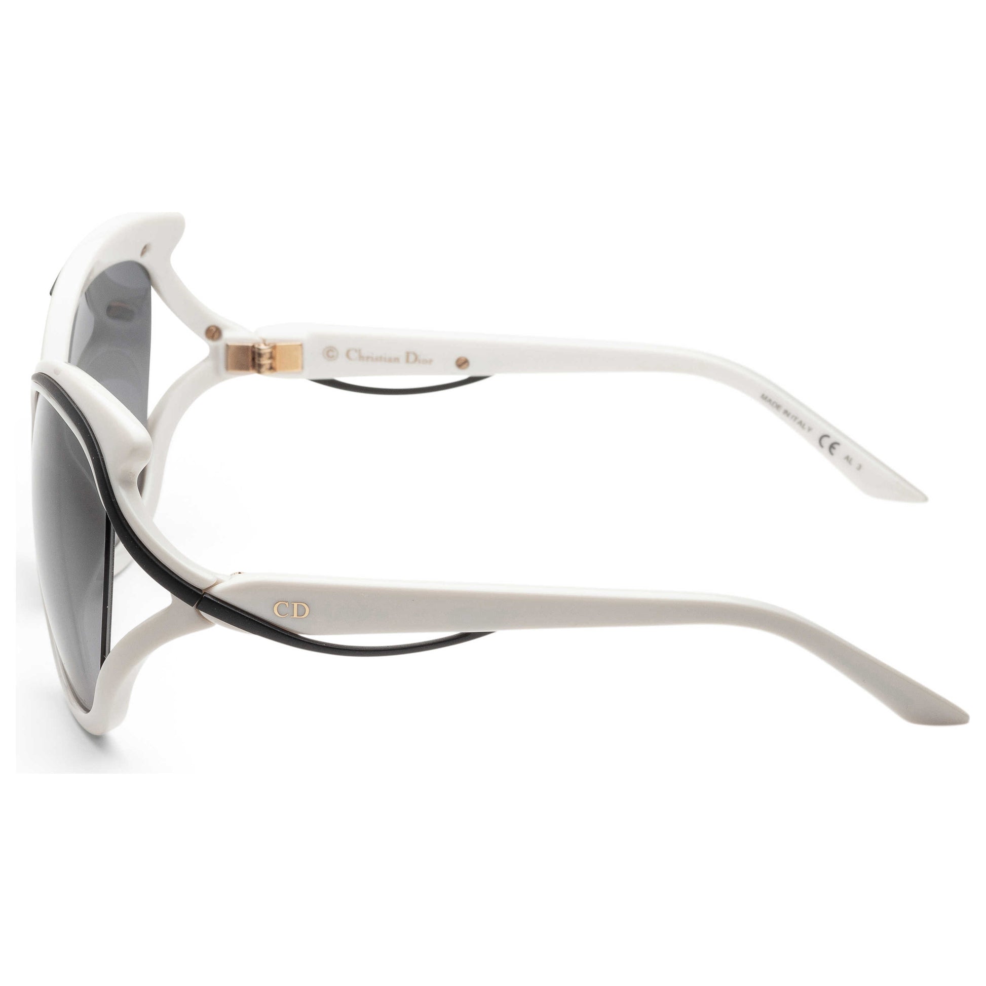 Left view of Christian Dior Audacieuse Women's Sunglasses AUDAC2S-9OG-HD