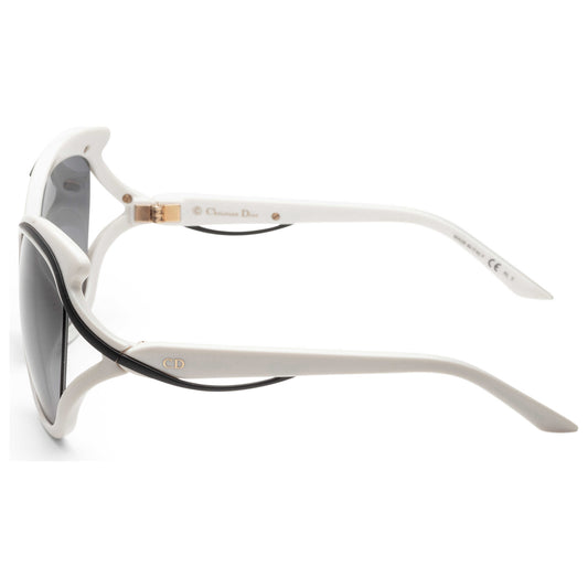 Left view of Christian Dior Audacieuse Women's Sunglasses AUDAC2S-9OG-HD