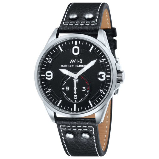 Front view of AVI-8 Hawker Men's Japanese Quartz (Battery-Powered) Watch AV-4002-01