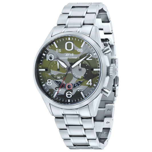 Front view of AVI-8 Hawker Men's Quartz Watch AV-4031-12