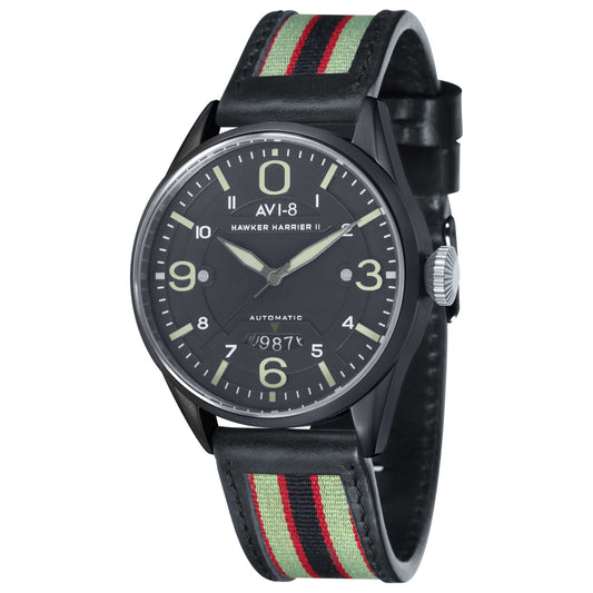Front view of AVI-8 Hawker Men's Automatic Watch AV-4040-06