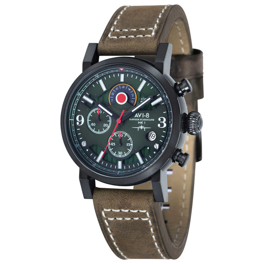 Front view of AVI-8 Hawker Men's Quartz Watch AV-4041-04