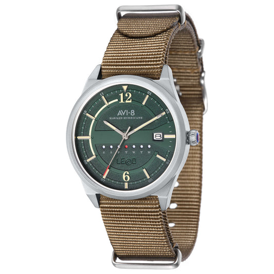 Front view of AVI-8 Hawker Men's Japanese Quartz (Battery-Powered) Watch AV-4044-05