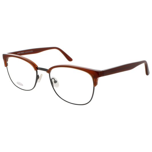 Front view of Andy Wolf Unisex Eyeglasses AW-4544-F-53