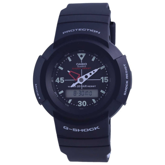 Front view of Casio G-Shock Men's Quartz Watch AW-500E-1EDR