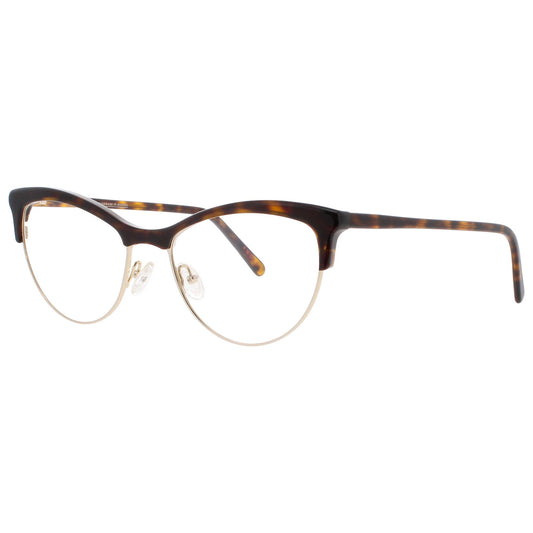 Front view of Andy Wolf Women's Eyeglasses AW-5081-B-53