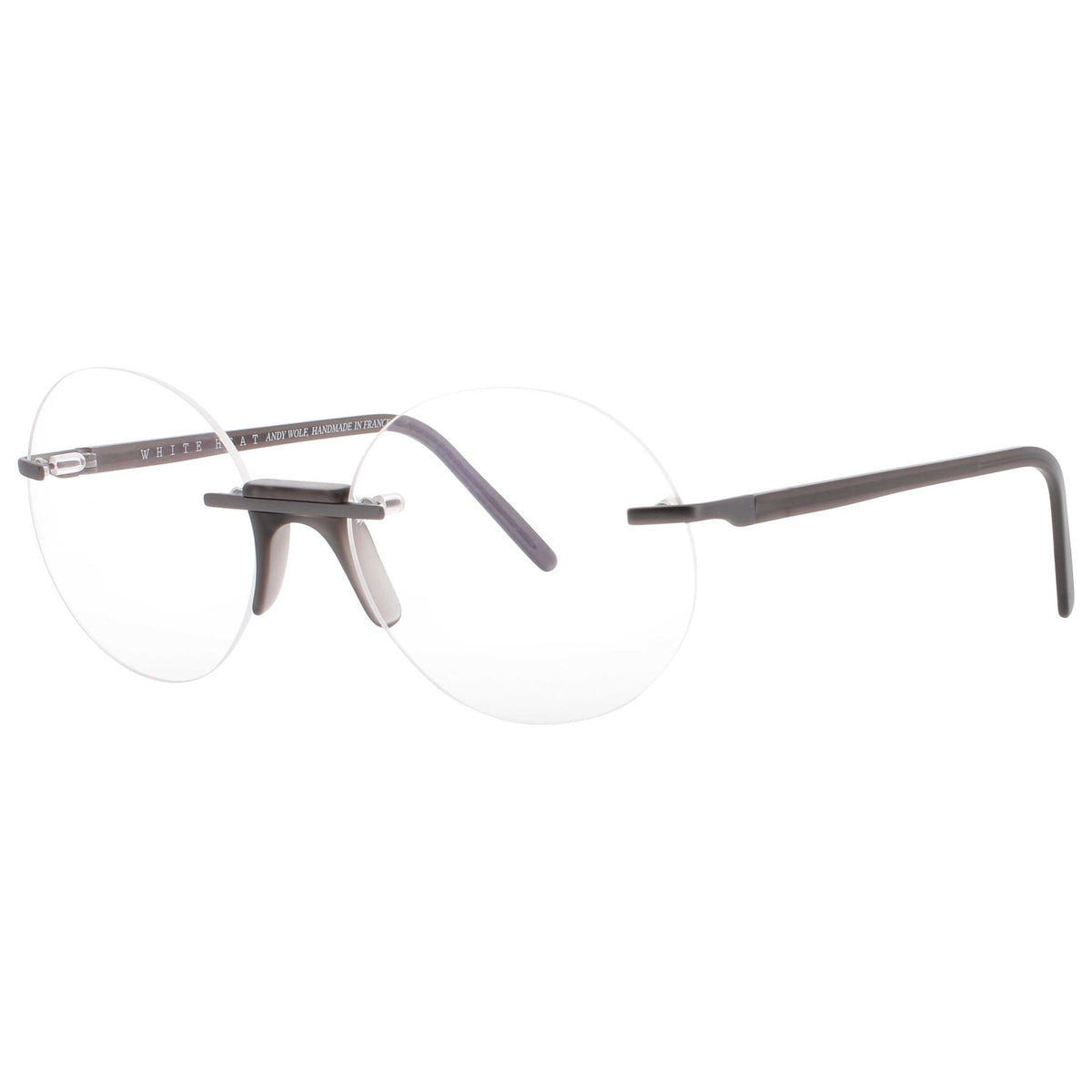 Front view of Andy Wolf Unisex Eyeglasses AW-IGNACIO-E-55