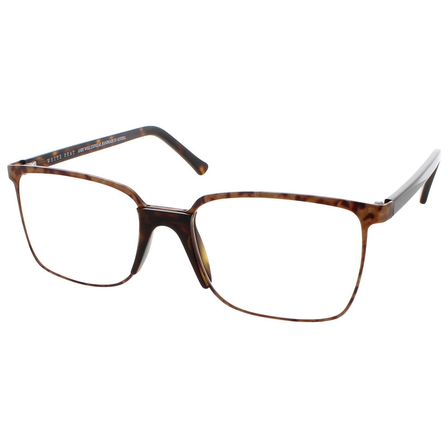 Front view of Andy Wolf Men's Eyeglasses AW-ROBINSON-B-56