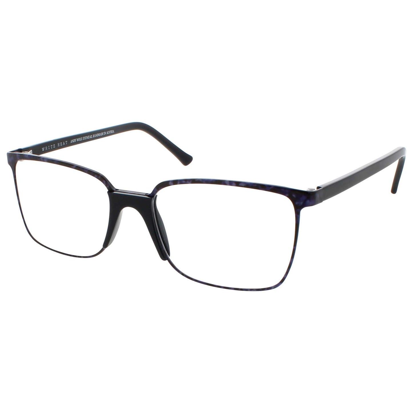 Front view of Andy Wolf Men's Eyeglasses AW-ROBINSON-C-56