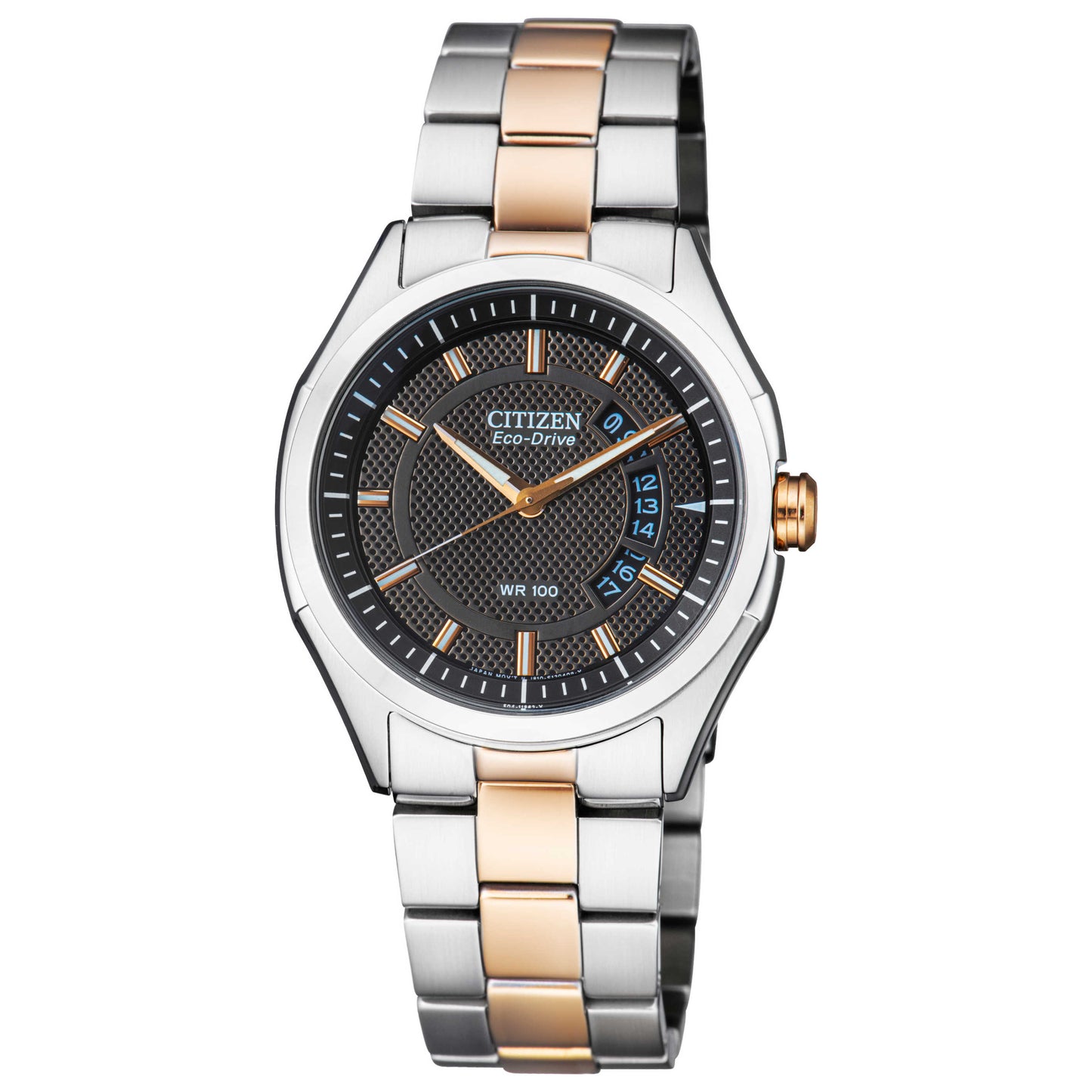 Front view of Citizen WDR Men's Quartz Watch AW1146-55H