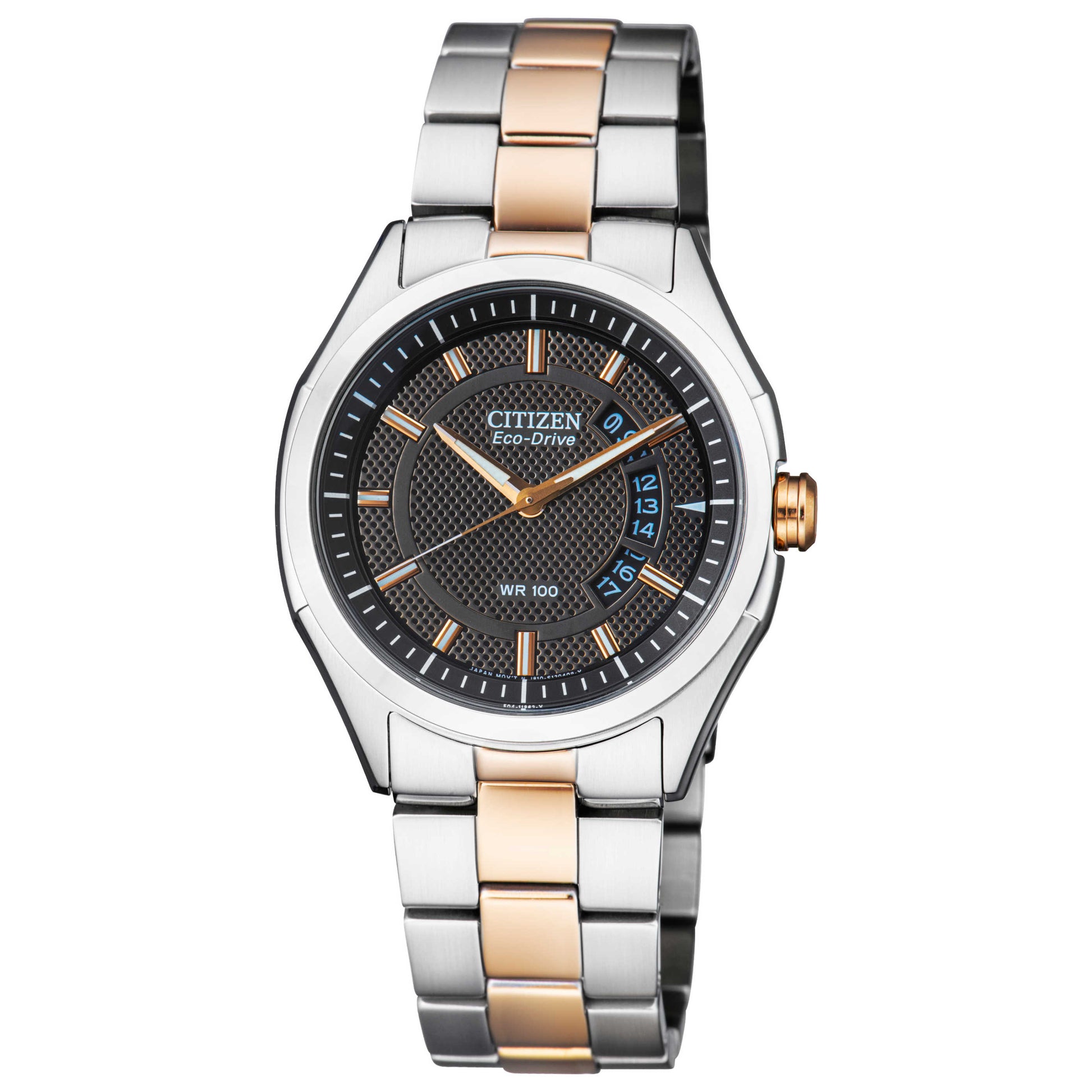 Front view of Citizen WDR Men's Quartz Watch AW1146-55H