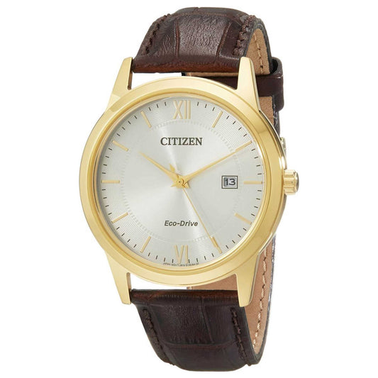 Front view of Citizen Eco-Drive Men's Solar Powered Quartz Eco-Drive Watch AW1232-04A