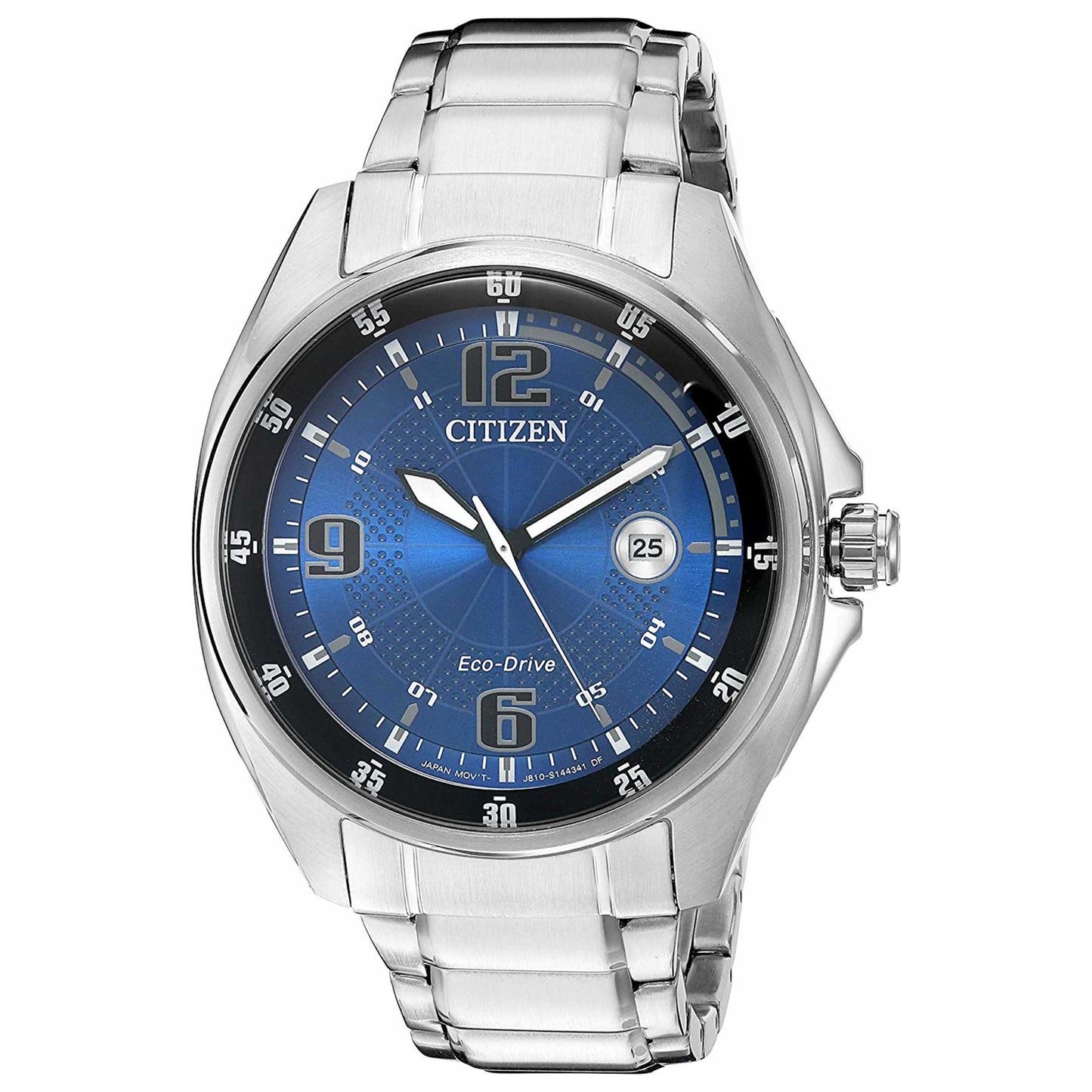 Front view of Citizen Eco-Drive Men's Japanese Quartz (Battery-Powered) Watch AW1510-54L