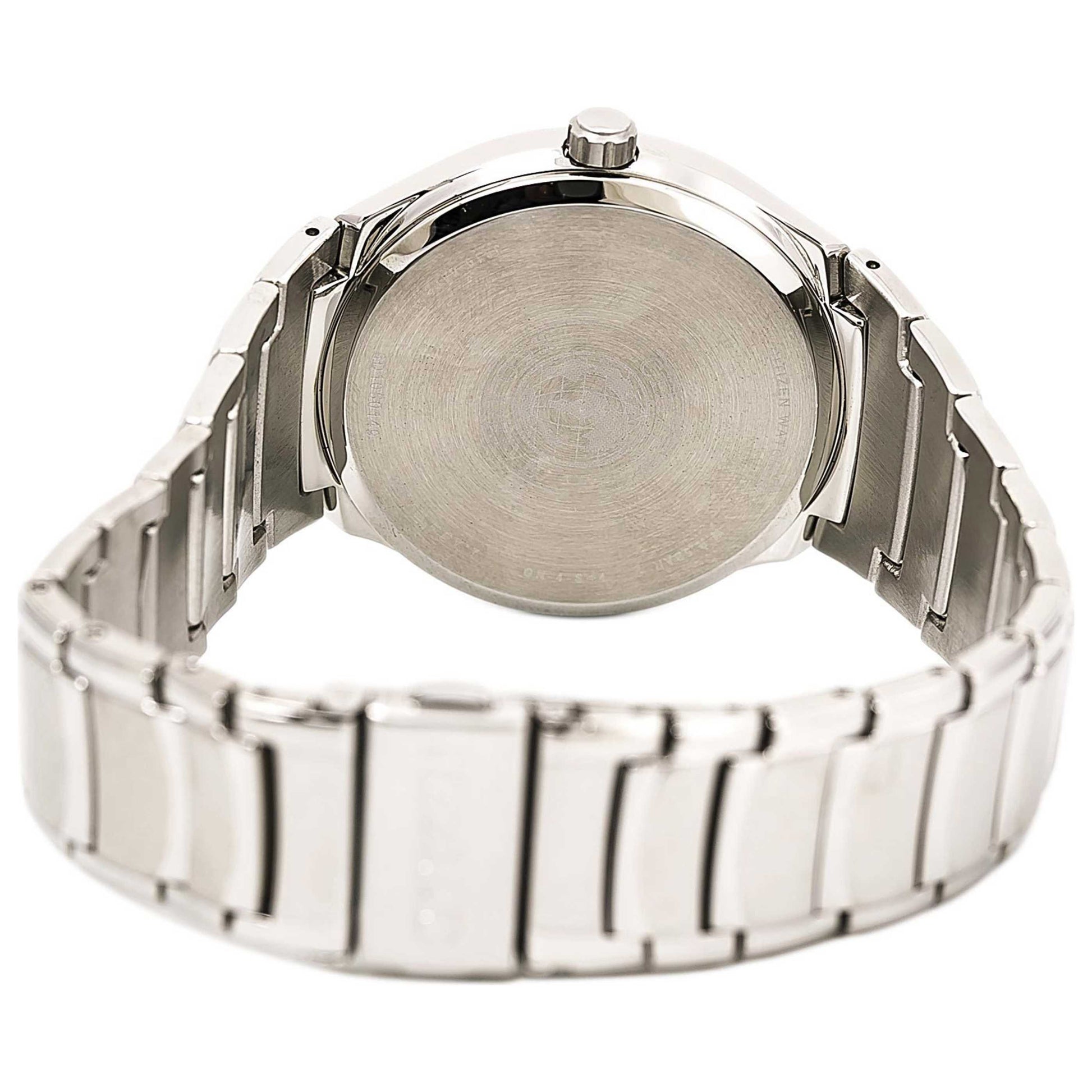 Back view of Citizen Paradigm Men's Solar Powered Quartz Eco-Drive Watch AW1550-50L