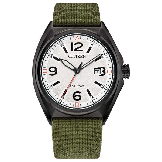 Front view of Citizen Classic Men's Solar Powered Quartz Eco-Drive Watch AW1575-16A
