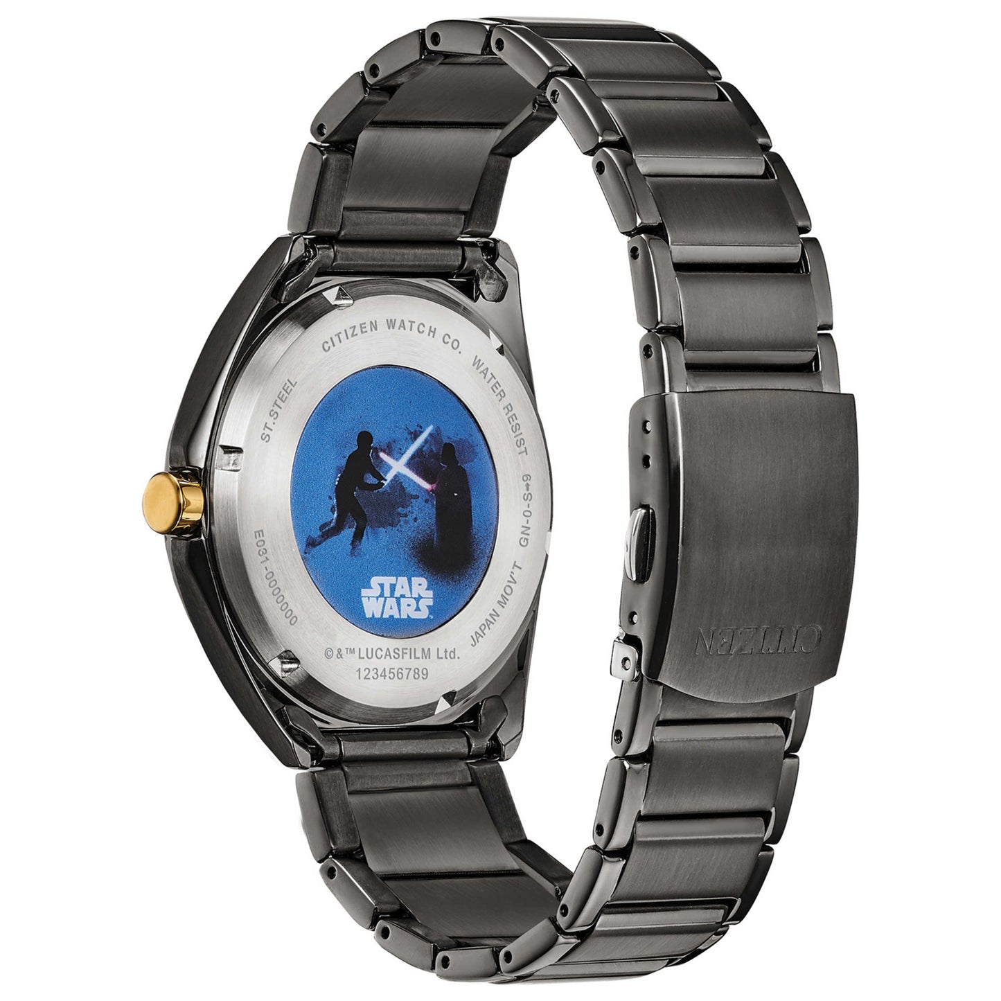Citizen Star Wars Men's Solar Powered Quartz Eco-Drive Watch AW1578-51W - Image #3
