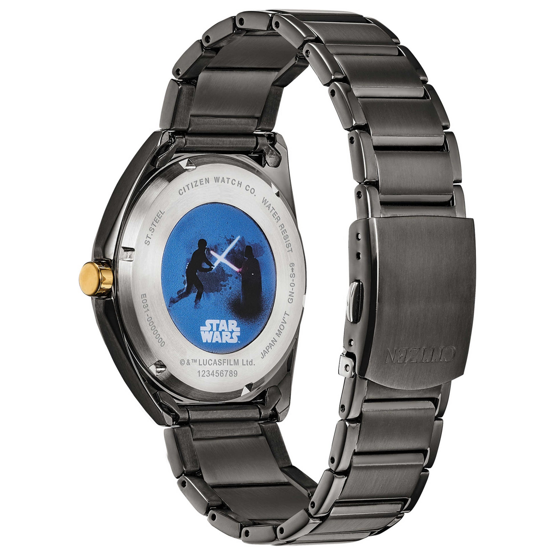 Citizen Star Wars Men's Solar Powered Quartz Eco-Drive Watch AW1578-51W - Image #3