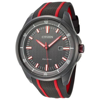 Front view of Citizen Weekender Men's Solar Watch AW1607-03H