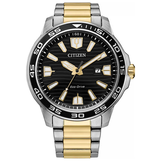 Front view of Citizen Classic Men's Quartz Watch AW1706-52E