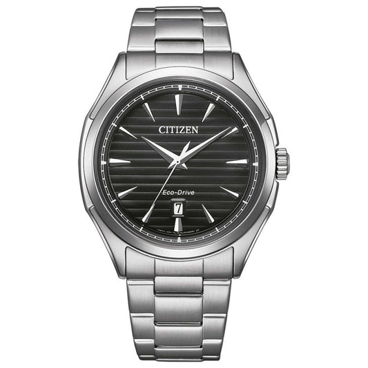 Front view of Citizen Classic Men's Solar Powered Quartz Eco-Drive Watch AW1750-85E