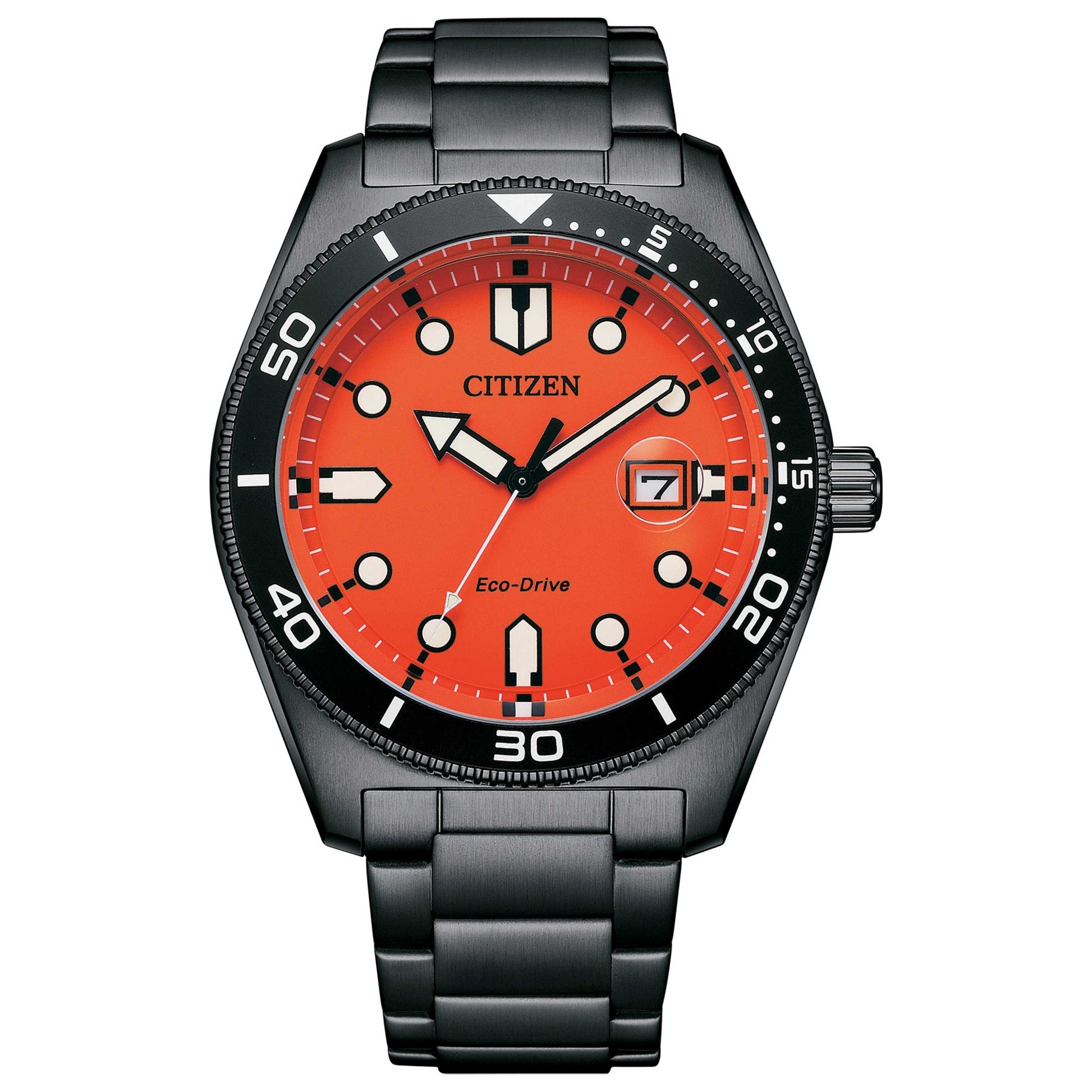 Front view of Citizen Classic Men's Solar Powered Quartz Eco-Drive Watch AW1765-88X