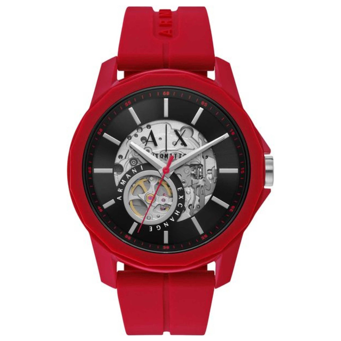 Front view of Armani Exchange Banks Men's Automatic Watch AX1728