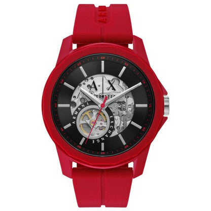 Front view of Armani Exchange Banks Men's Automatic Watch AX1728