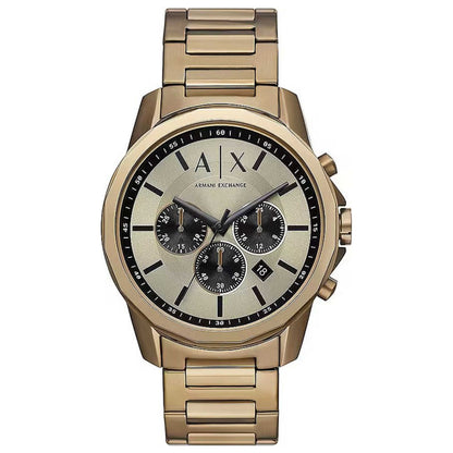 Front view of Armani Exchange Banks Men's Quartz Watch AX1739