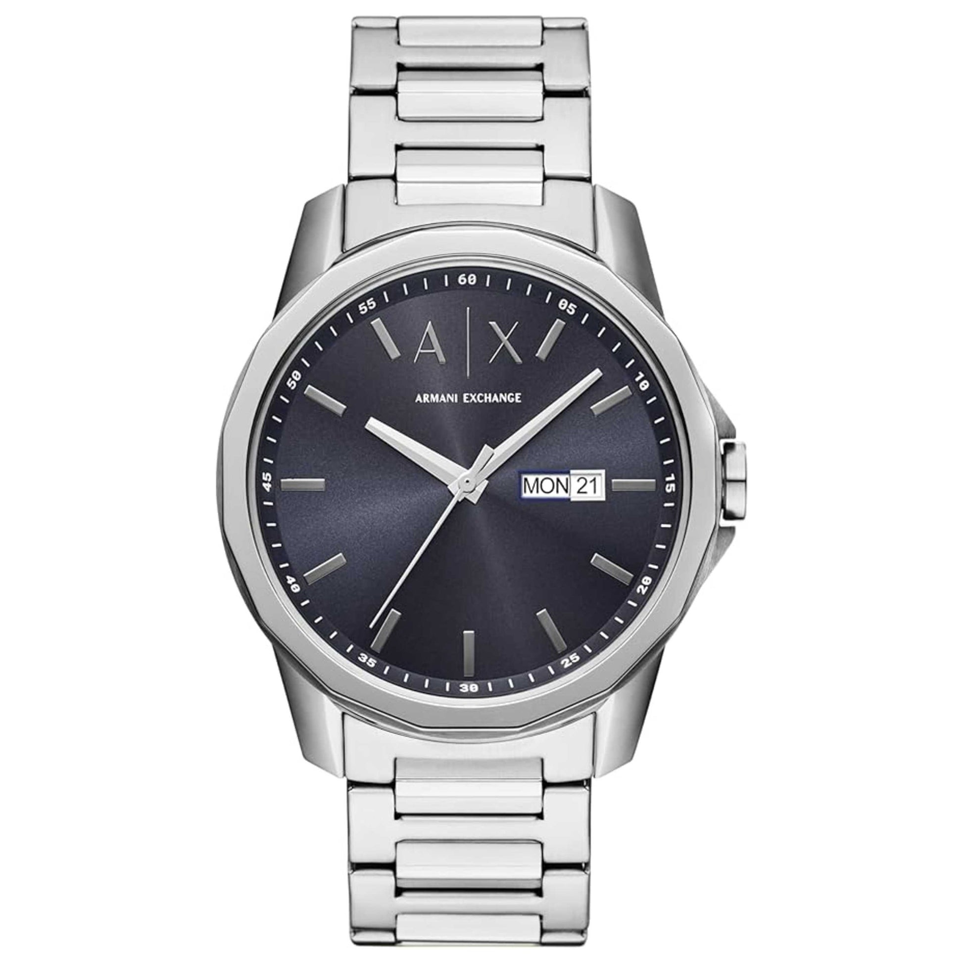 Front view of Armani Exchange Banks Men's Quartz Watch AX1767