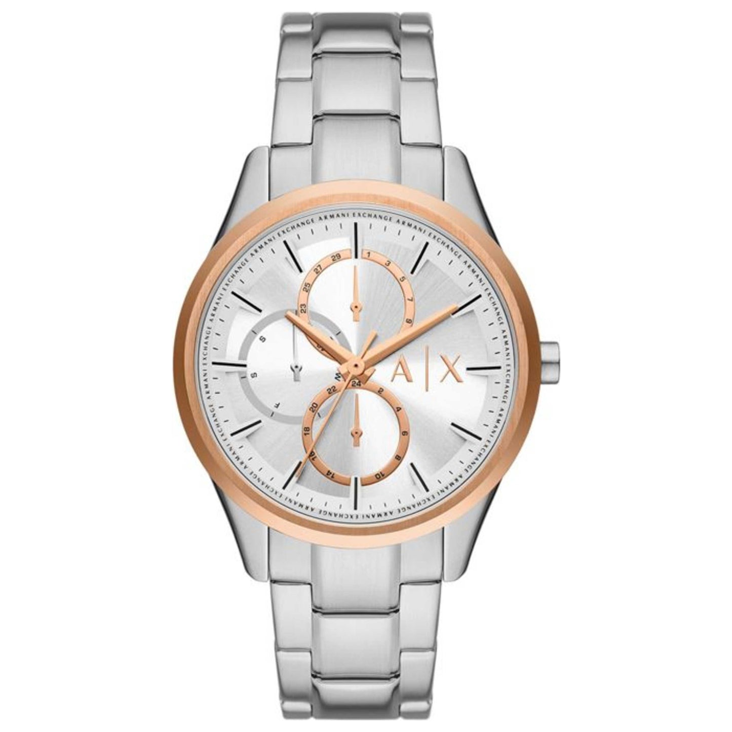Front view of Armani Exchange Dante Men's Quartz Watch AX1870