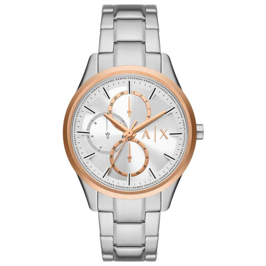 Front view of Armani Exchange Dante Men's Quartz Watch AX1870