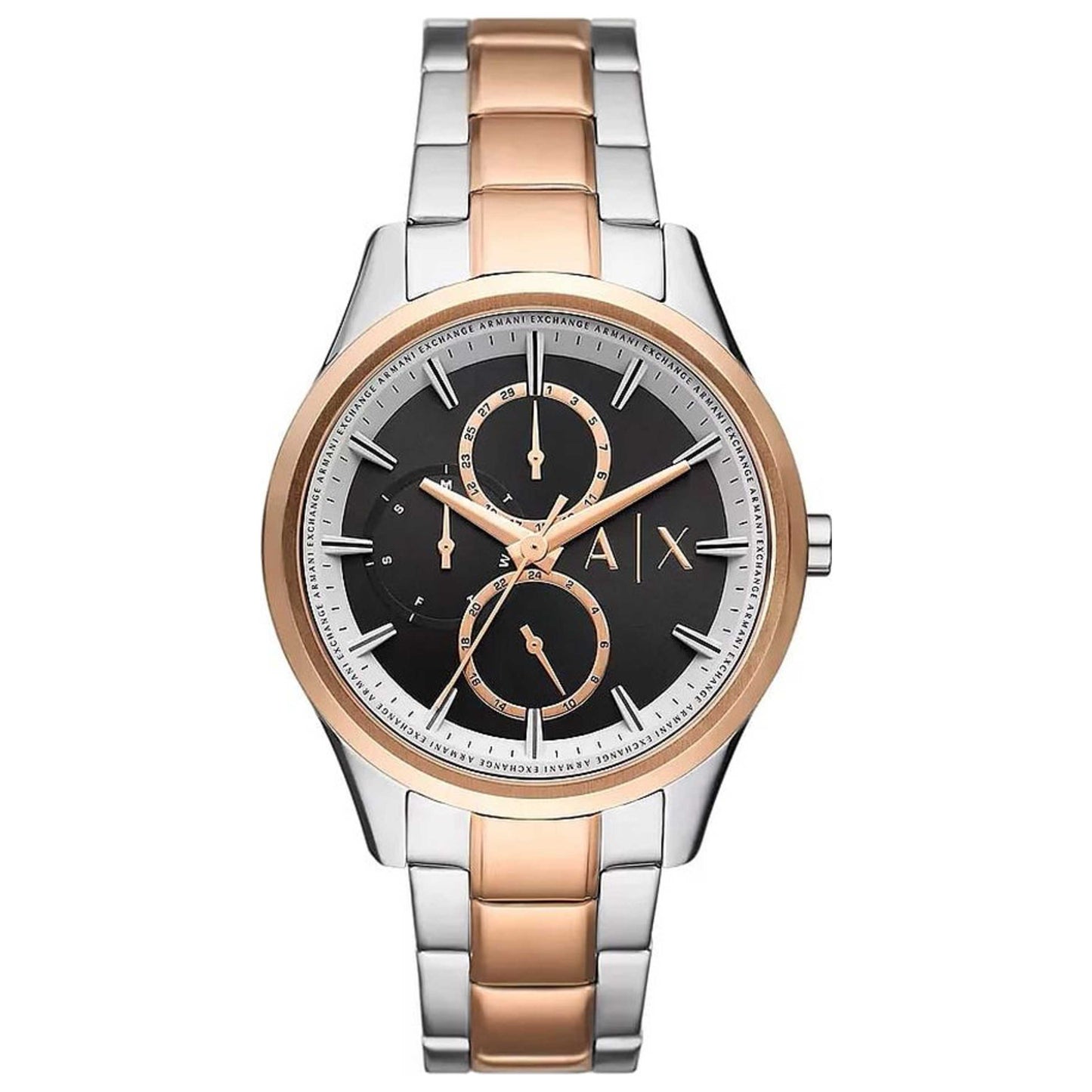 Front view of Armani Exchange Dante Men's Quartz Watch AX1882