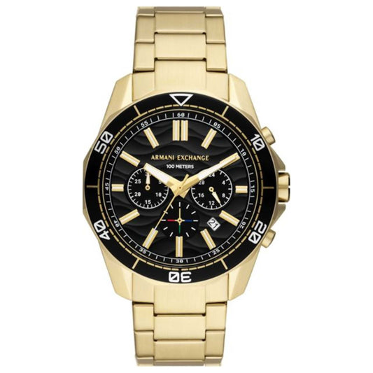 Front view of Armani Exchange Spencer Men's Quartz Watch AX1958