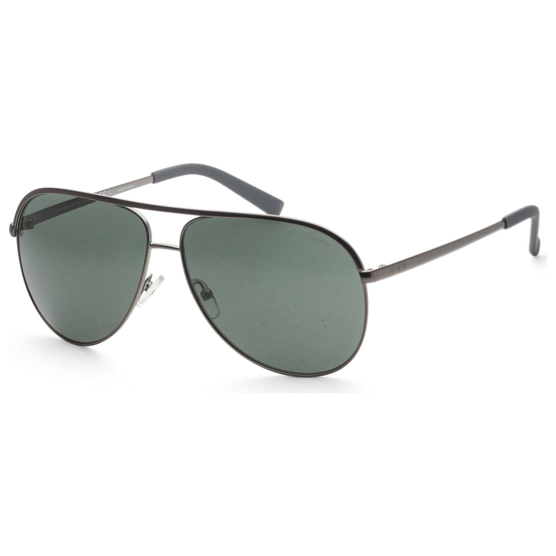 Front view of Armani Exchange Fashion Unisex Sunglasses AX2002-600371-61