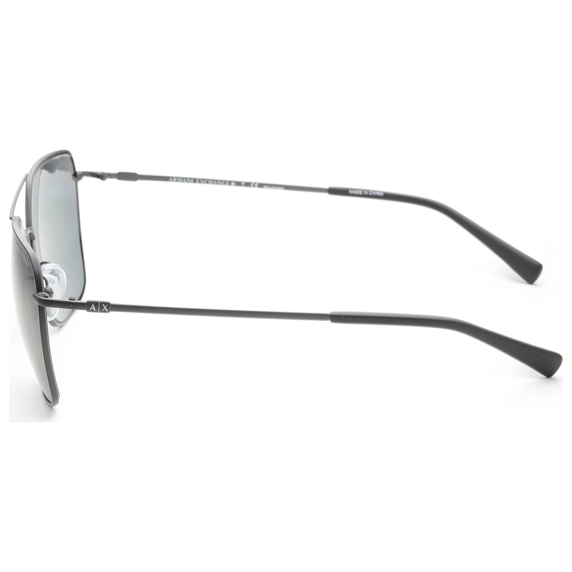 Left view of Armani Exchange Fashion Men's Sunglasses AX2029S-611281-60