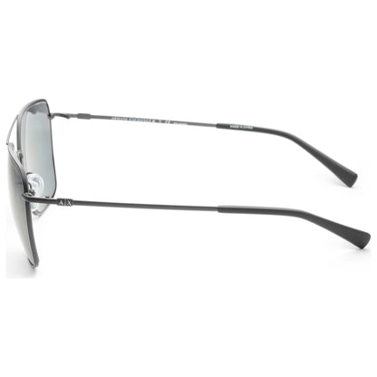 Left view of Armani Exchange Fashion Men's Sunglasses AX2029S-611281-60