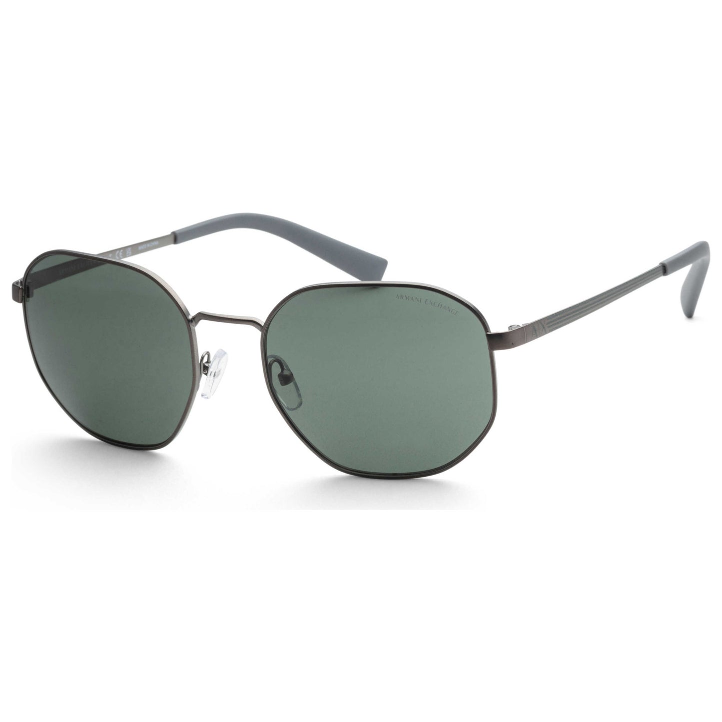 Front view of Armani Exchange Fashion Men's Sunglasses AX2036S-600371-56