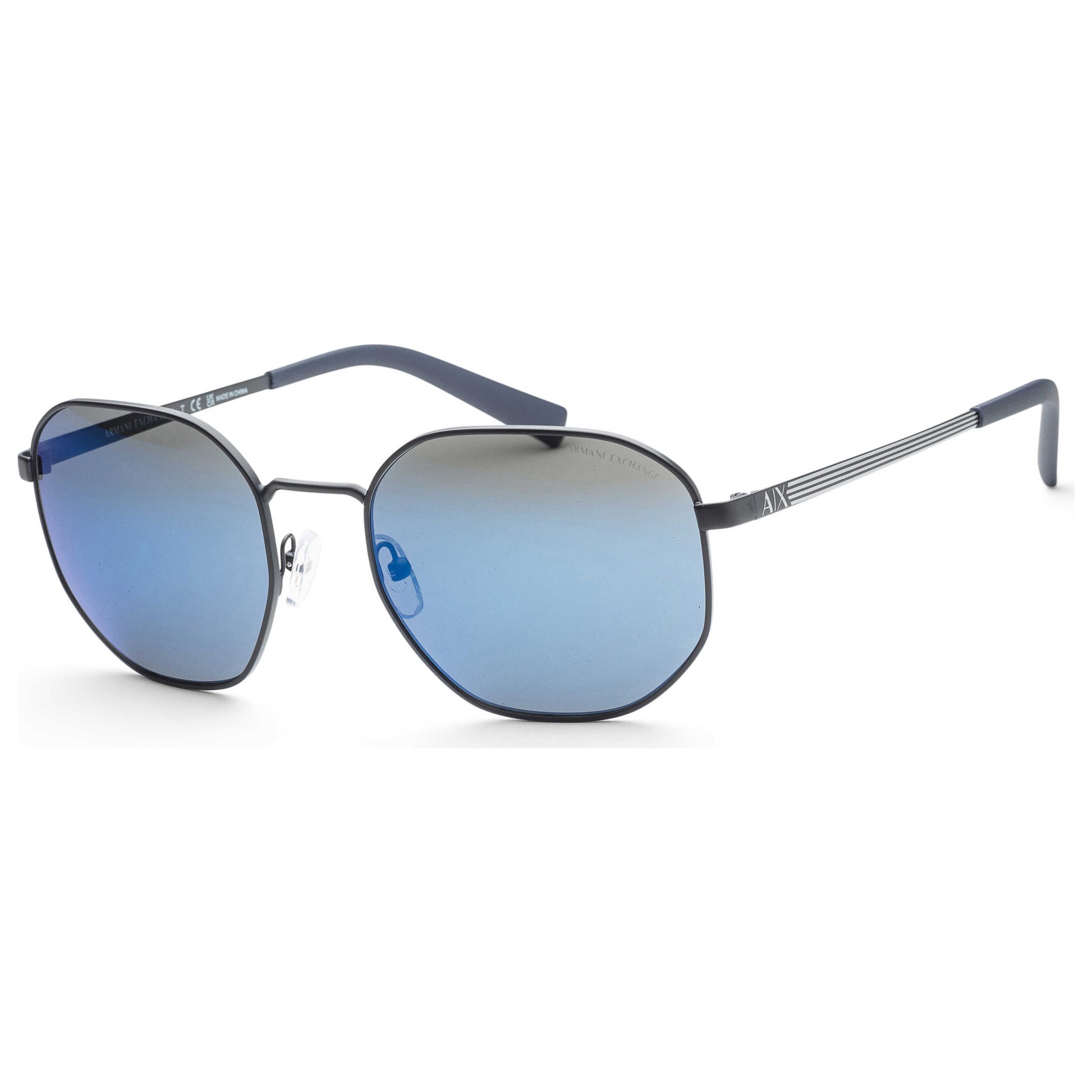 Front view of Armani Exchange Fashion Men's Sunglasses AX2036S-609955