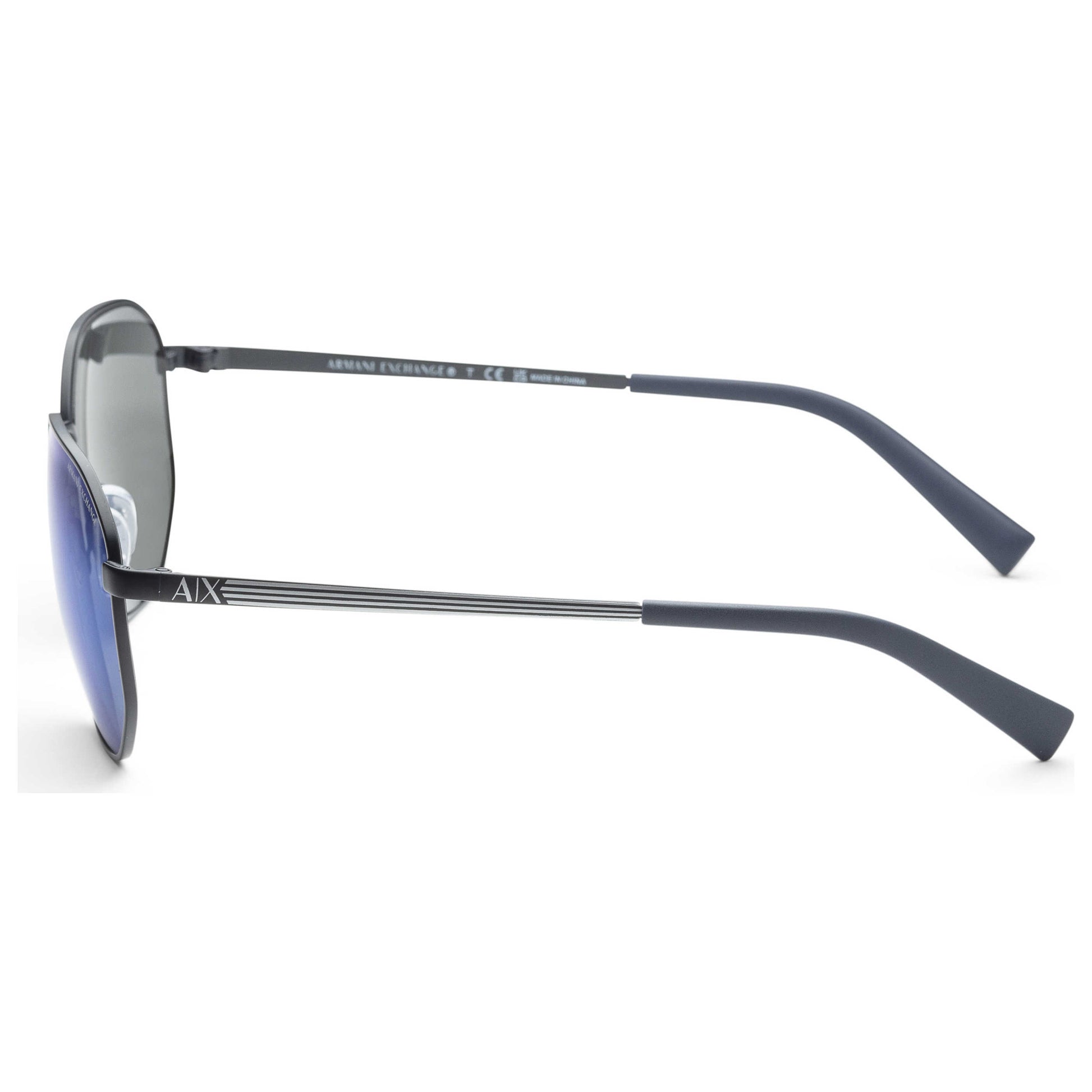 Left view of Armani Exchange Fashion Men's Sunglasses AX2036S-609955