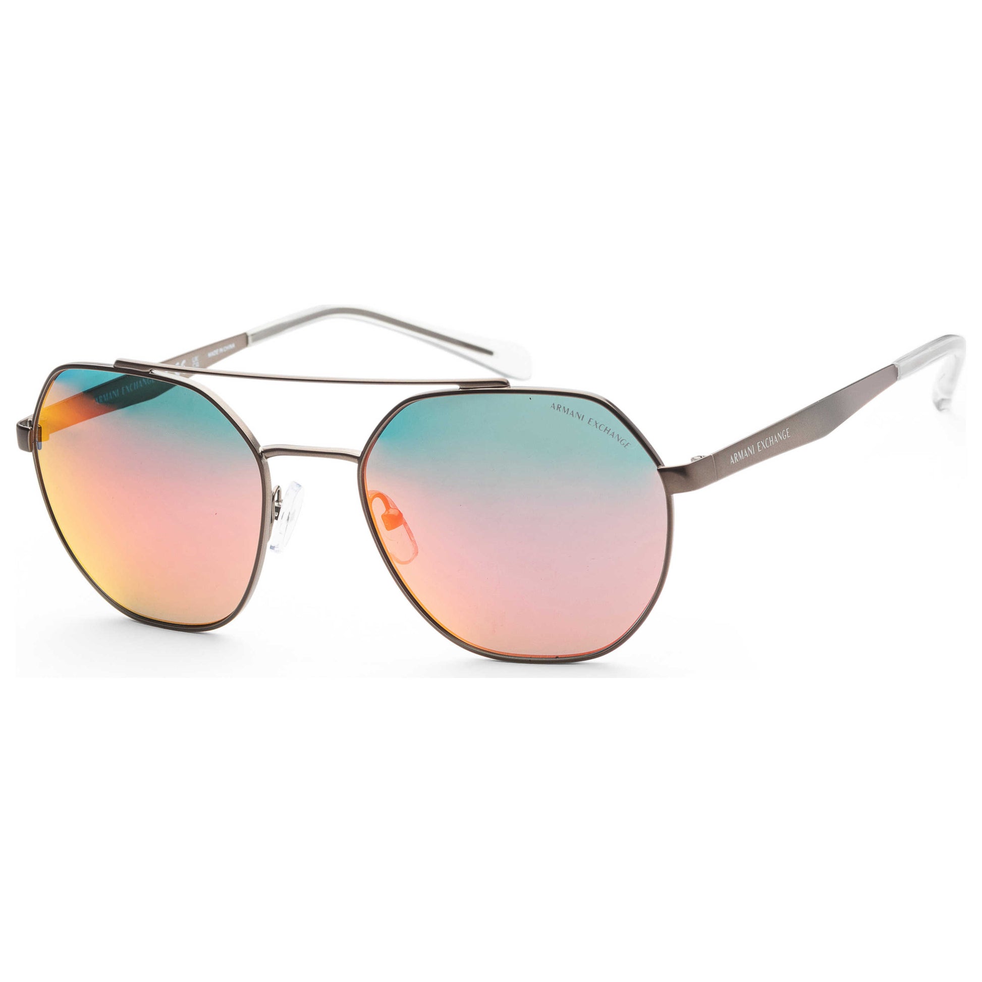 Front view of Armani Exchange Fashion Men's Sunglasses AX2041S-60016Q