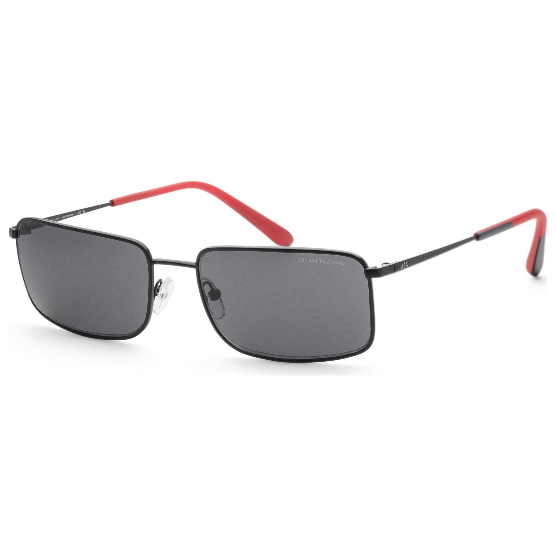 Front view of Armani Exchange Fashion Men's Sunglasses AX2044S-600087-58