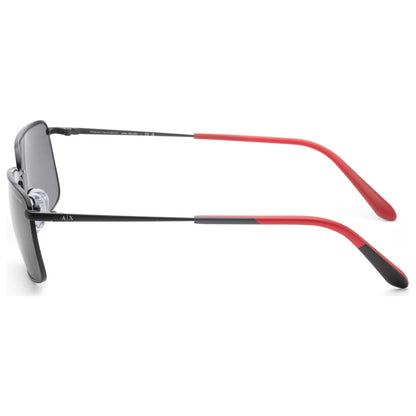 Left view of Armani Exchange Fashion Men's Sunglasses AX2044S-600087-58